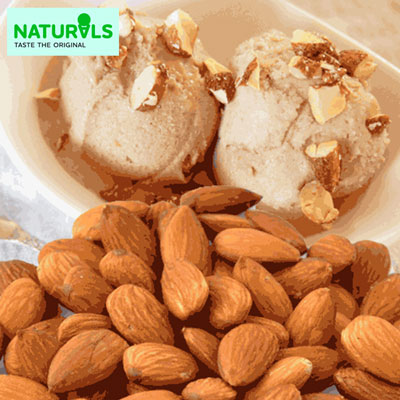 "ROASTED ALMOND Ice Cream (500gms) - Naturals - Click here to View more details about this Product